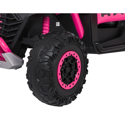 Pojazd Elektryczny RACING Road 2000 4x120W – Różowy JL218.ROZ